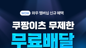 배달비 0원 시대 연다…‘쿠팡이츠’ 무제한 무료배달 시작 
