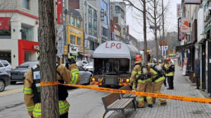 춘천서 LPG 가스 충전중 누출…현장 조치 완료