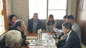 정성주 김제시장, 화전정리 강제이주지 현장방문