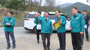 정인화 광양시장, 관내 산업·교통·관광 사업 현장 ‘동분서주’