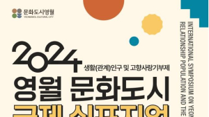 문화도시 영월, 생활관계 인구 및 고향사랑기부제 국제 심포지엄