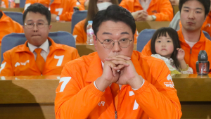 천하람, 울다가 웃다가...
