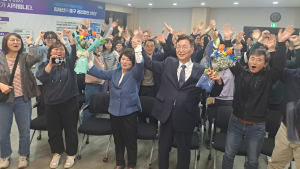 대전 중구청장 재선거, 더불어민주당 김제선 후보 당선 확실