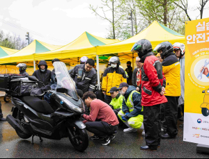 쿠팡이츠서비스, ‘이륜차 실습 안전교육’ 실시