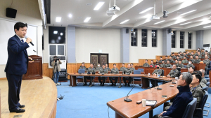 조규일 시장, 대한민국 공군에 '진주 K-기업가정신' 열강