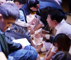 송파구, ‘제44회 장애인의 날’ 맞아 세족식 행사