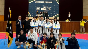 전북체육고, ‘제3회 신한대총장기 전국태권도대회’ 남고부 종합우승 