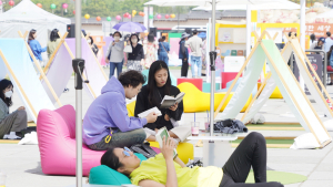 도심에서 ‘책멍’으로 ‘힐링’해요