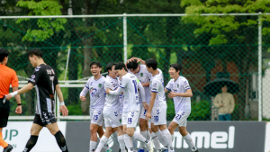 진주시민축구단, K4리그 4경기 무패행진...서울노원유나이티드와 원정경기서 2–1 승리 