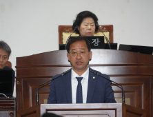최호림 산청군의원 '문화관광형 주말시장 만들어 경제 활성화' 제안