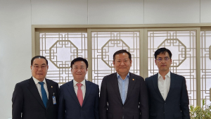 정기명 여수시장, 행안부 장관 면담...섬박람회 등 지역현안  지원 건의