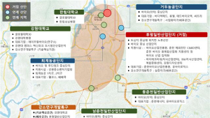 춘천 노후거점산단 구조고도화…국비 1390억원 확보
