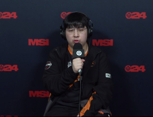 프나틱 ‘노아’ 오현택 “바텀 때문에 져서 힘들다” [MSI]