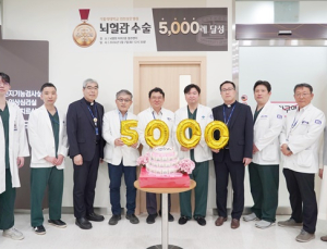 “모든 환자 뇌혈관 지킨다” 인천성모병원, 뇌혈관수술 5000례 달성