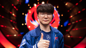 ‘페이커’ 아지르 백도어…T1, G2전 매치포인트 [MSI]
