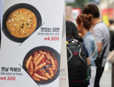외식 물가 상승 1위 ‘떡볶이’…가격 내린 품목이 없다 