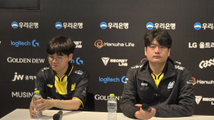 유상욱 BNK 감독 “2세트 밴픽 실수했다…사과하고파” [LCK]