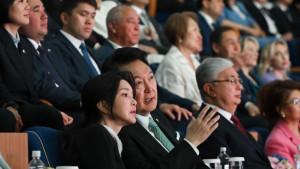 尹대통령, 우즈베키스탄 동포와 만찬…“대한민국의 자랑”