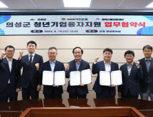 의성군, 청년기업 저금리 대출 지원…청년발전기금 활용
