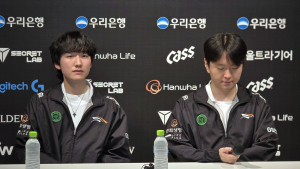최인규 감독 “젠지 상대로 저력 보인 것에 위안 삼겠다”