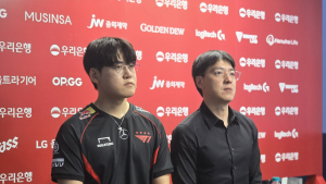 ‘홈그라운드 패’ 김정균 T1 감독 “KT가 더 잘했다” [LCK]