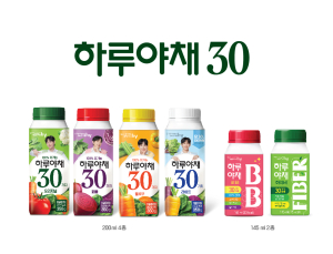 hy, 하루야채30 6종 출시 外 KGC인삼공사·하림·롯데웰푸드 [유통단신]
