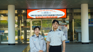 쓰러진 사회복무요원 심폐소생술로 살린 거제시청 직원 화제