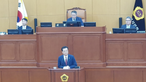 대전시의회, 후반기 의장에 조원휘 의원 선출