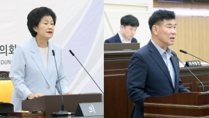 대전동구의회, 후반기 의장에 오관영⋅부의장에 강정규 의원 선출
