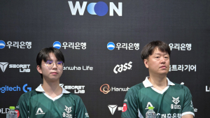 ‘T1전 1-2 석패’ 최우범 감독 “연습 과정, 나쁘지 않다”