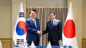 尹대통령, 워싱턴서 한일 정상회담 개최…“북러 밀착, 안보에 심각한 우려”