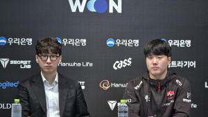 박승진 농심 감독 “서로 부담감 심해서 경기력 안 좋아” [LCK]
