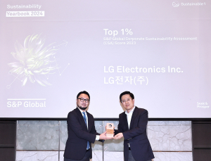 “ESG 경영 성과, 인정받았다”…LG전자, 글로벌 평가서 TOP 1%