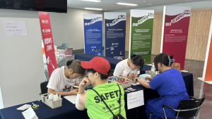 충남도립대 뷰티체험장, 올해도 머드 축제장 핫플로