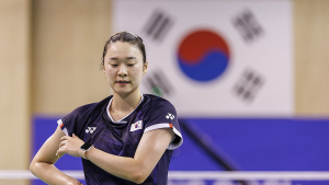 매치포인트 내준 뒤 역전승…배드민턴 김가은, 16강 진출