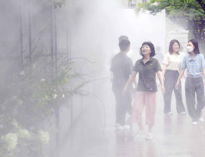 폭염 식혀요  ‘시원한 쿨링포그 속으로...’