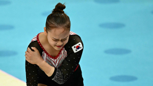 ‘어깨 부상 투혼’ 최선 다한 여서정, 최종 7위