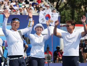 ‘신궁의 나라’ 한국, 역대 최초 양궁 금메달 5개 석권