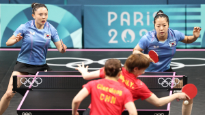 여자 탁구, 단체전 준결승서 중국에 완패…10일 독일과 동메달 결정전