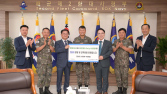 한화오션, 해군 제2함대 장병 위한 위문품 지원…“노고 격려”