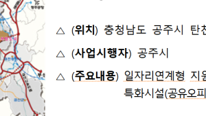 공주시 탄천면, 국토부 ‘일자리 연계형 지원주택’ 102세대 건립