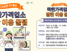 ‘나주사랑카드로 착한가격업소 이용하면 5% 적립’ 외