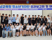 스포츠 현장 누빈 전남교육청 청소년기자단 해단
