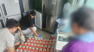 사천해경, 무등록 식품 제조·가공 유통업자 검거