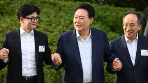 尹대통령·여당 지도부 만찬, 추석 이후로 연기