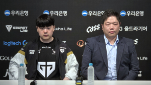 라인 스왑 바란 선수들 막은 김정수 젠지 감독 “안 통하면 맞라인 서야죠”