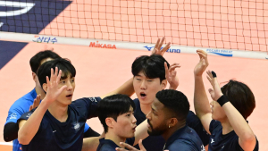 한국 챔피언 대한항공, 이탈리아 몬차에 3-1 완승
