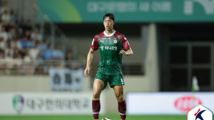 대전 김재우, 8월 ‘이달의 골’ 수상