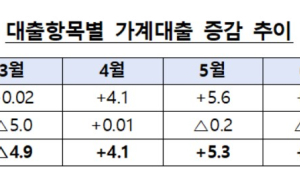 막차 수요 몰렸나…8월 가계대출 9.8조 폭증