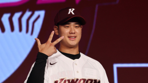 ‘완성형 좌완’ 정현우, 1순위로 키움행…한화는 ‘156km’ 정우주 뽑아